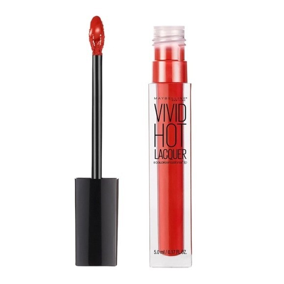 Maybelline Color Sensational Vivid Hot Lacquer Lip Gloss in #70 So Hot - Picture 1 of 5